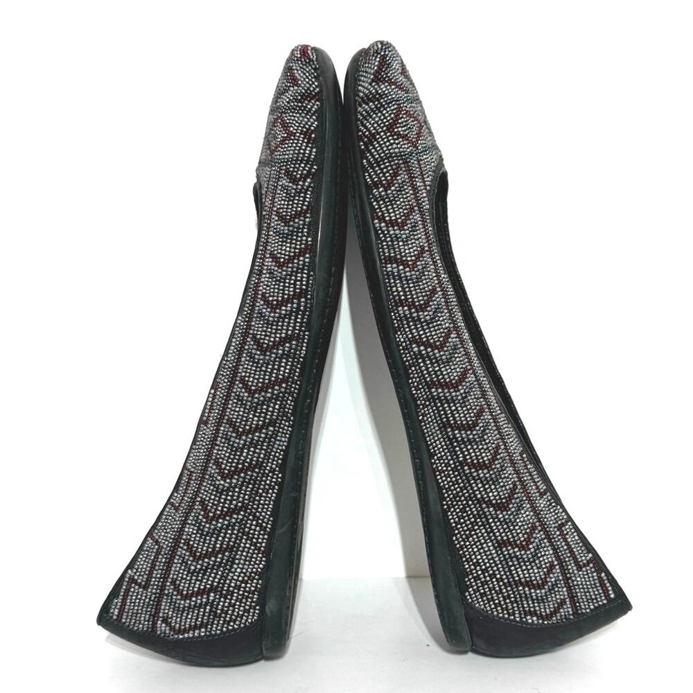 Donald J. Pliner Women’s Beaded Multicolor Ballet Flats Shoes Black Size 7 M - Picture 9 of 11